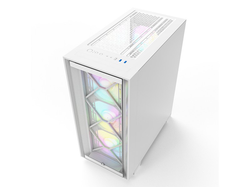 Montech Air 1000 Premium - White - Gehäuse - Miditower - Weiß