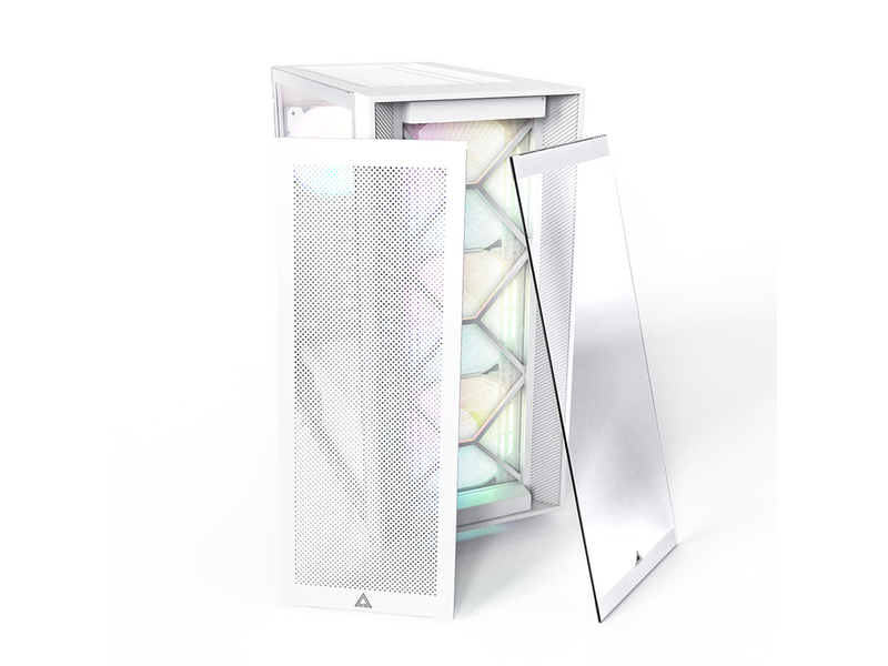 Montech Air 1000 Premium - White - Gehäuse - Miditower - Weiß