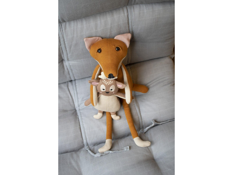 Filibabba Teddy - Freya the fox dark orange