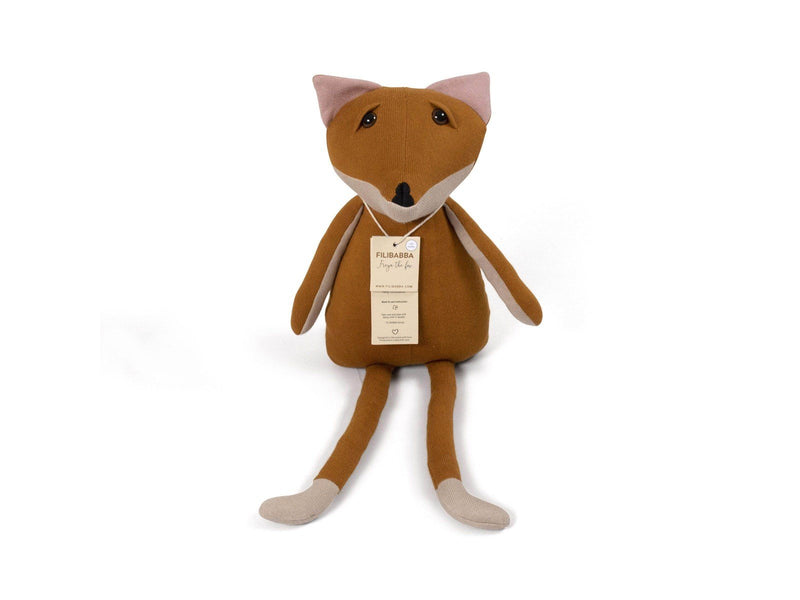 Filibabba Teddy - Freya the fox dark orange