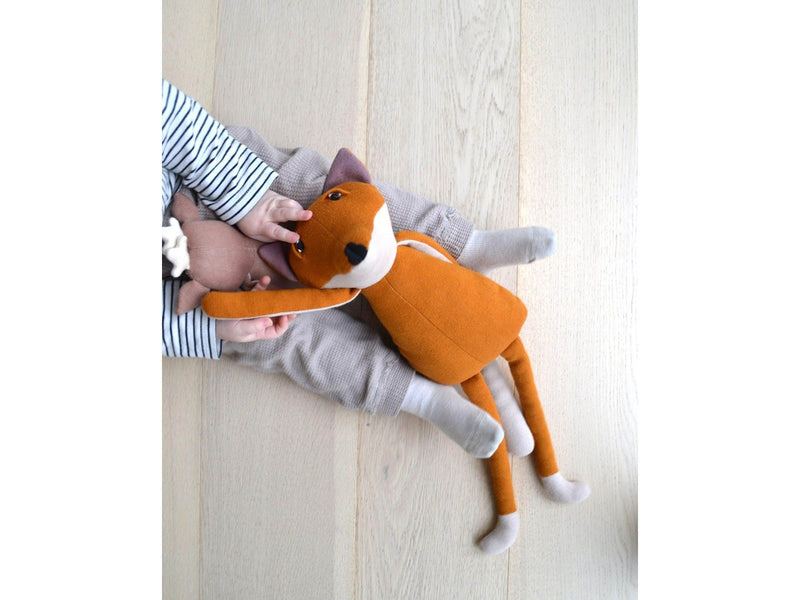 Filibabba Teddy - Freya the fox dark orange