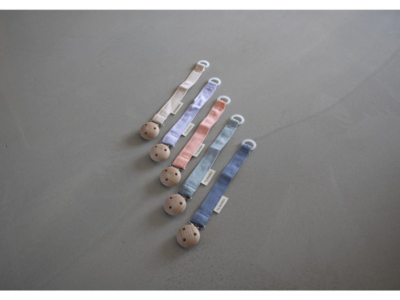 Filibabba Pacifier holder Coral