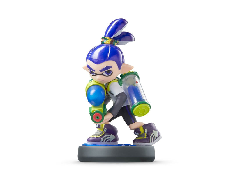 Nintendo Amiibo Inkling Boy Blue - (Splatoon Collection)