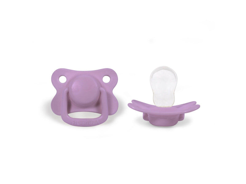 Filibabba Pacifiers 2-pack - Light lavender +6 months