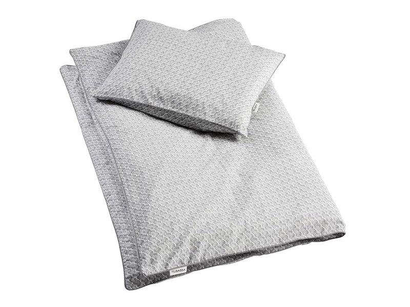 Filibabba Baby bedlinen GOTS - Ocean grey - SWEDISH DIMENSIO