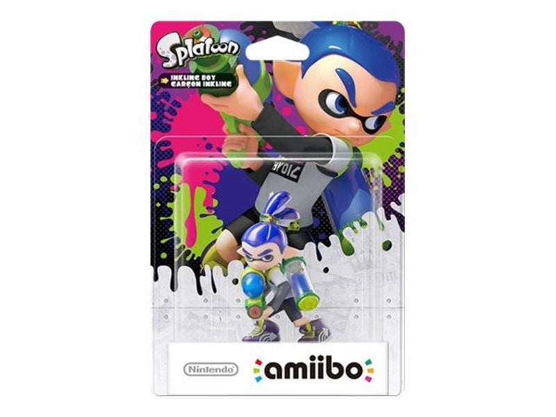 Nintendo Amiibo Inkling Boy Blue - (Splatoon Collection)