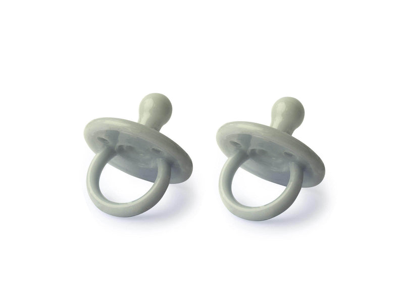 Filibabba Silicone pacifier 2-pack - Moss green