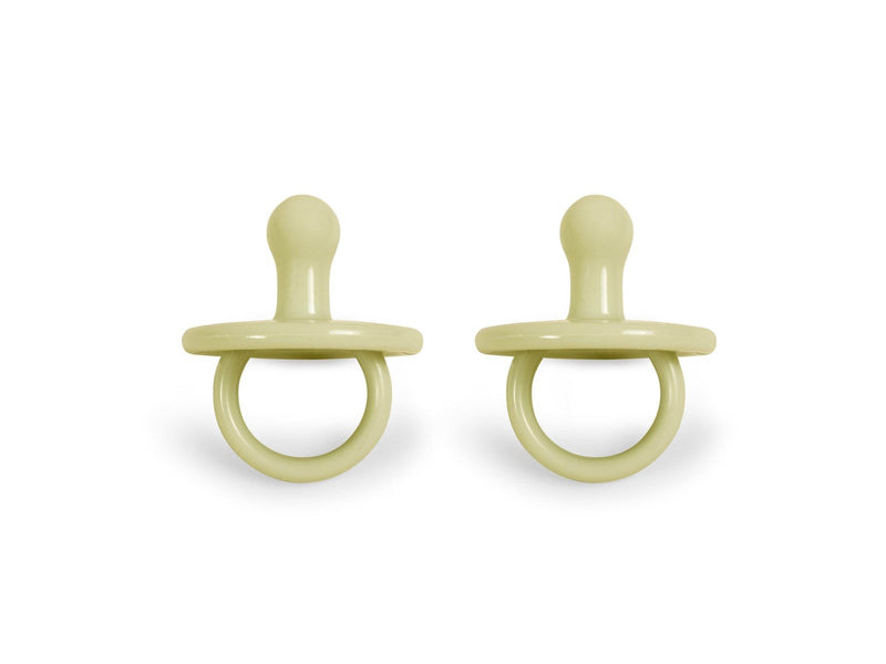 Filibabba Silicone pacifier 2-pack - Pistachio