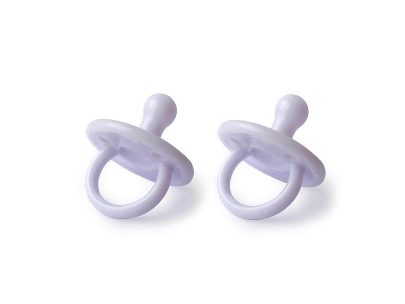 Filibabba Silicone pacifier 2-pack - Fresh violet