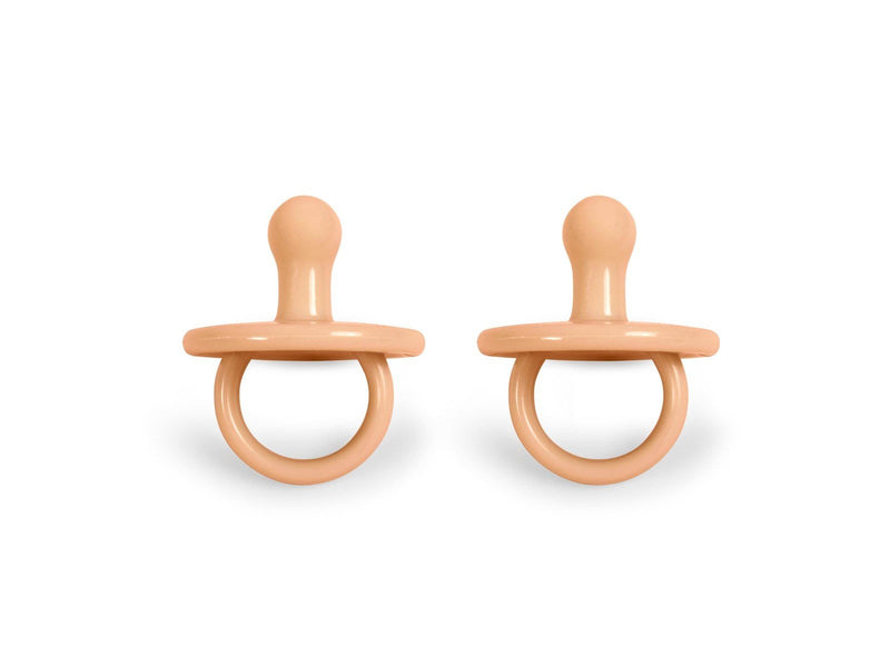 Filibabba Silicone pacifier 2-pack - Peach