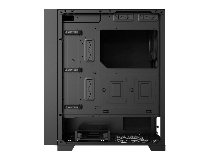 Montech Air 1000 Silent - Gehäuse - Miditower - Schwarz