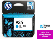 HP Original 935 Druckerpatrone cyan 400 Seiten 4,5ml (C2P20AE)