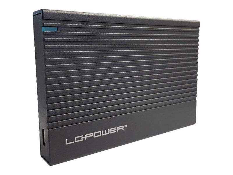 LC Power LC-25U3-C - storage enclosure - SATA 6Gb/s - USB 3.2 (Gen 2x1)
