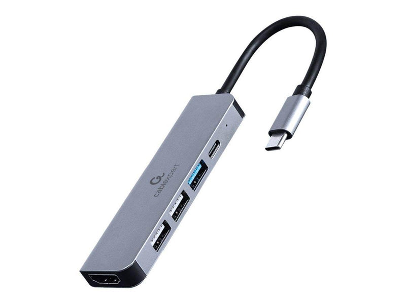 Gembird Cablexpert A-CM-COMBO5-03 - docking station - USB-C 3.1 - HDMI - GigE