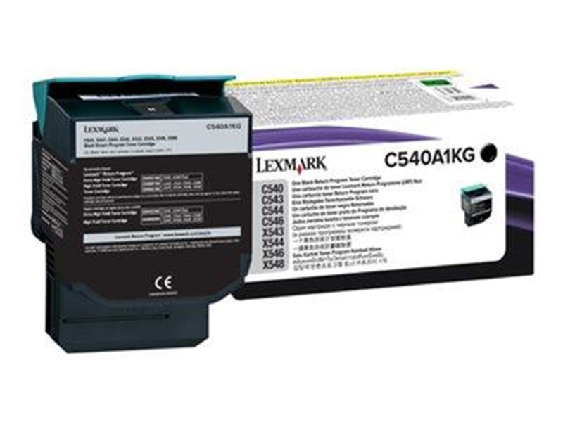 Lexmark C540A1KG / C540 C543 C544 X543 X544 - Tonerpatrone Schwarz