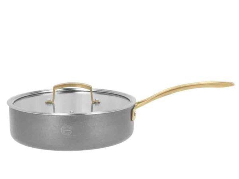 Pillivuyt Gourmet Durance Saucepan with Lid Dia 24 cm Steel