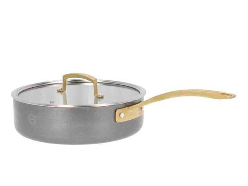 Pillivuyt Gourmet Durance Saucepan with Lid Dia 24 cm Steel