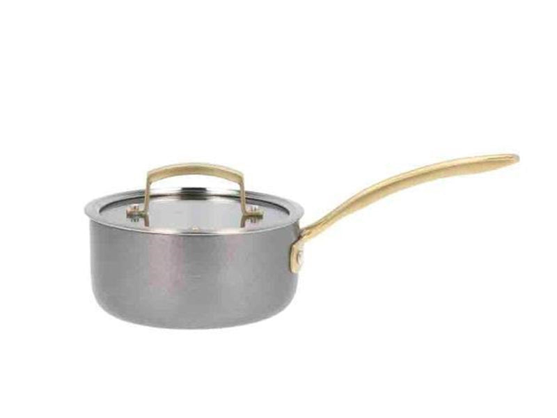 Pillivuyt Gourmet Durance Saucepan with Lid Dia 16 cm 1.5 liters5 Steel