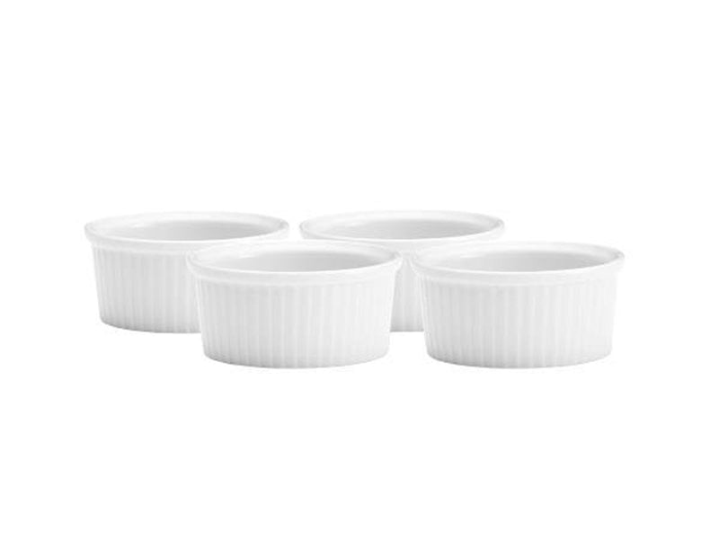 Pillivuyt Serie Originale Ramekin low no. 1 Dia 9 x 4 cm 15 cl 4 pcs. White