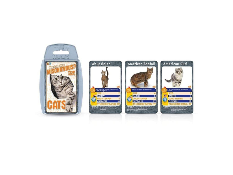 Winning Moves Cats Top Trumps Card Game (ENGLISH)