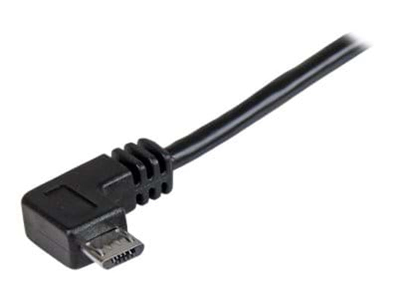 StarTech.com 6ft USB A to Right Angle Micro-USB Charge Sync Cable M/M 24AWG