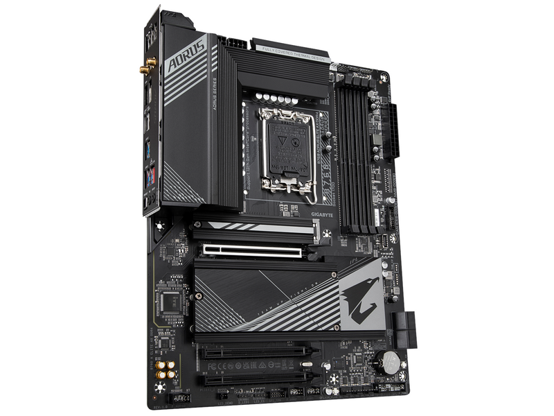 GIGABYTE B760 AORUS ELITE AX DDR4 Mainboard - Intel B760 - Intel LGA1700 socket - DDR4 RAM - ATX