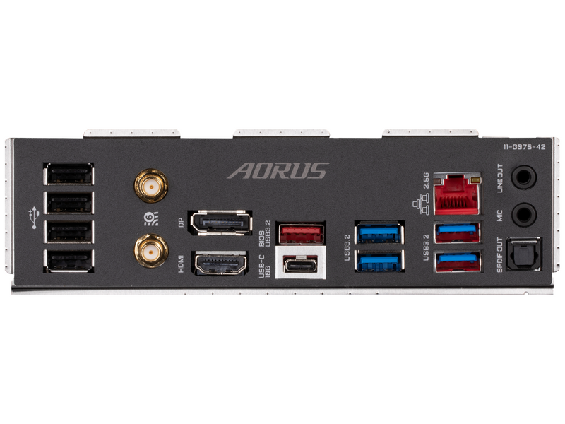 GIGABYTE B760 AORUS ELITE AX DDR4 Mainboard - Intel B760 - Intel LGA1700 socket - DDR4 RAM - ATX