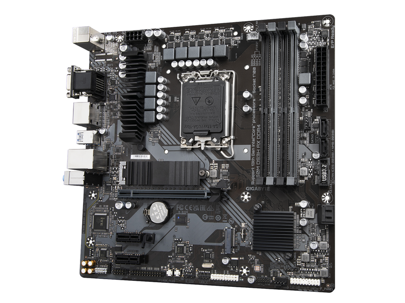 GIGABYTE B760M DS3H DDR4 Mainboard - Intel B760 - Intel LGA1700 socket - DDR4 RAM - Micro-ATX