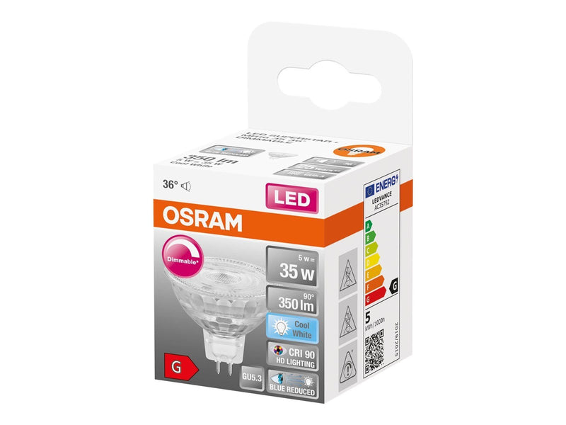 Osram LED-Lampe MR16 5W/940 (35W) 36° Dimmable G5.3