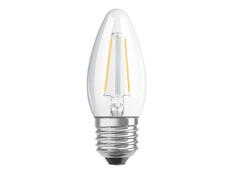 Osram LED-Lampe Candle 4.8W/827 (40W) Clear Dimmable E27