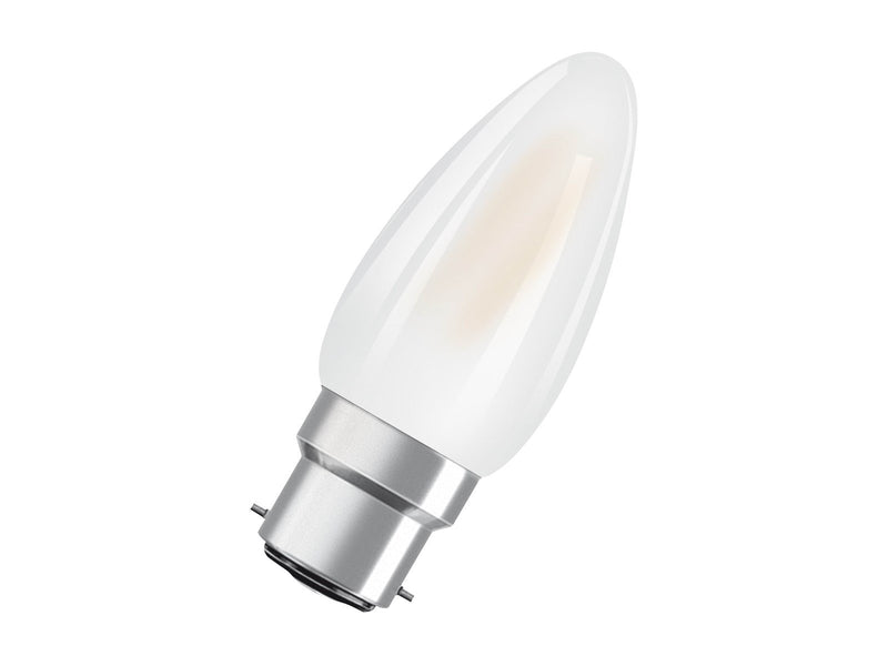 Osram LED-Lampe Candle 2.5W/827 (25W) Clear B22d