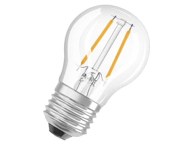 Osram LED-Lampe Mini-ball 2.8W/827 (25W) Clear Dimmable E27