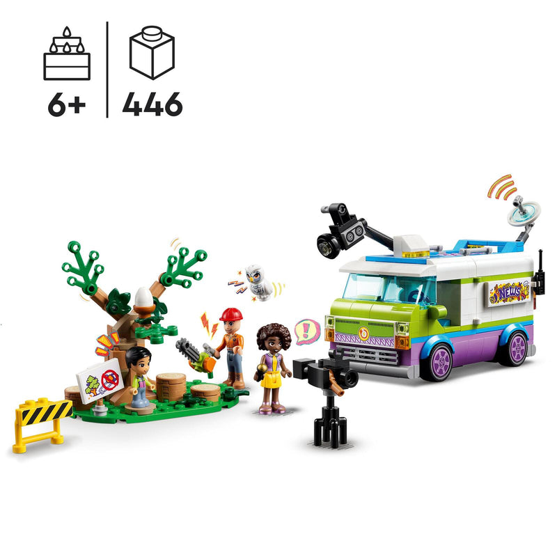 LEGO® Friends Nachrichtenwagen 41749