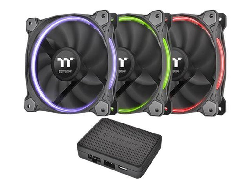 Thermaltake Riing 12 RGB Fan TT Premium Edition - Gehäuselüfter - 120mm - Schwarz