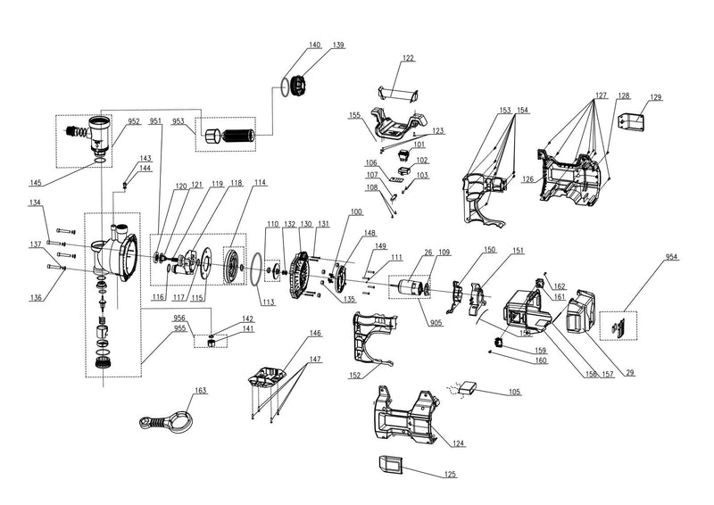 Einhell Akku-Gartenpumpe AQUINNA 36/38 F LED (4180410)