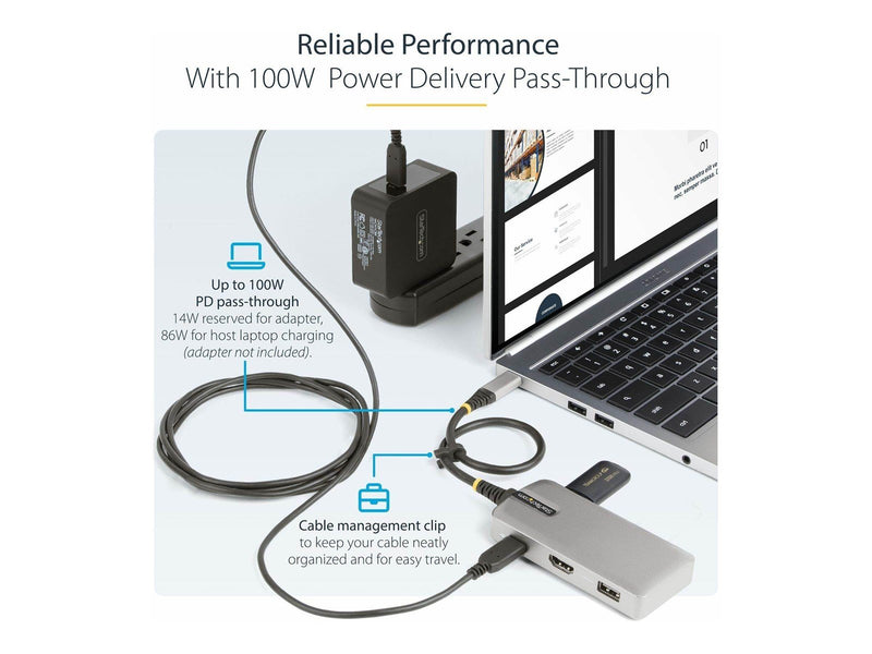 StarTech.com 104B-USBC-MULTIPORT