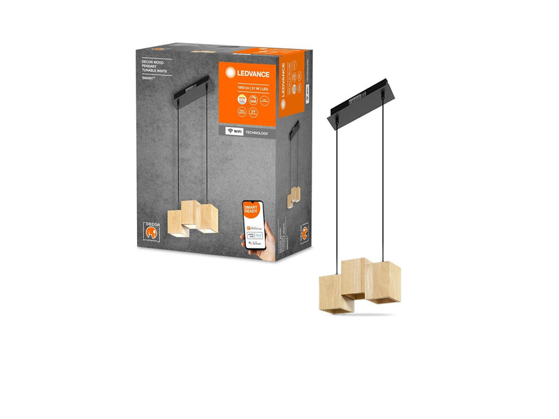 LEDVANCE Smart+ Wood Pendant TW