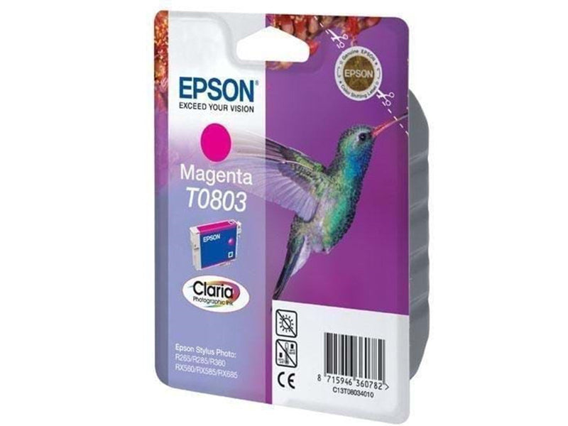 Epson T0803 - Magenta Ink - Tintenpatrone Magenta