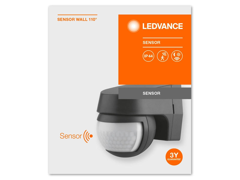 LEDVANCE SENSOR WALL 110DEG IP44 DG