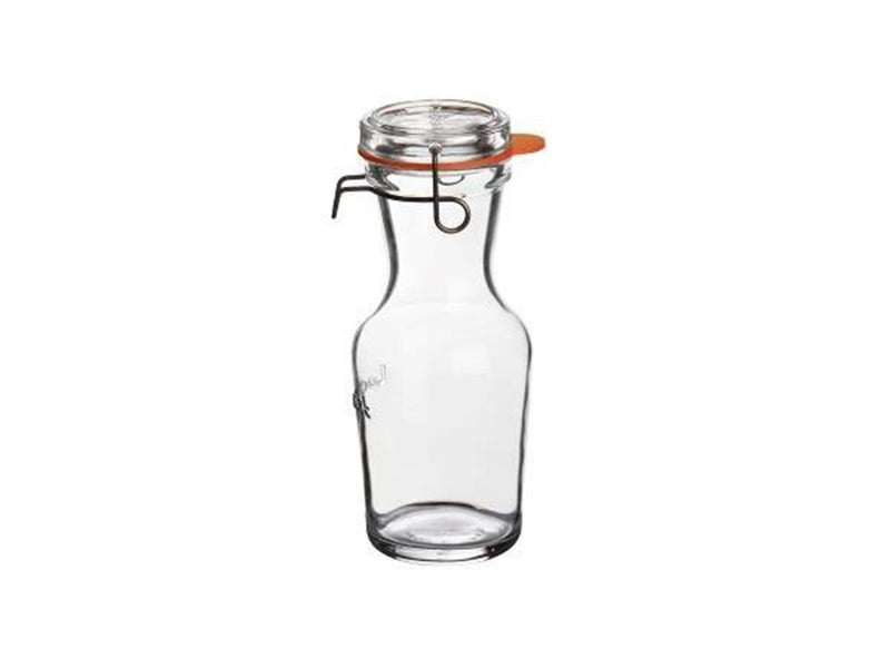 Luigi Bormioli Lock Eat Decanter with patent lid Dia 8.7 x 21.1 cm 50 cl Clear