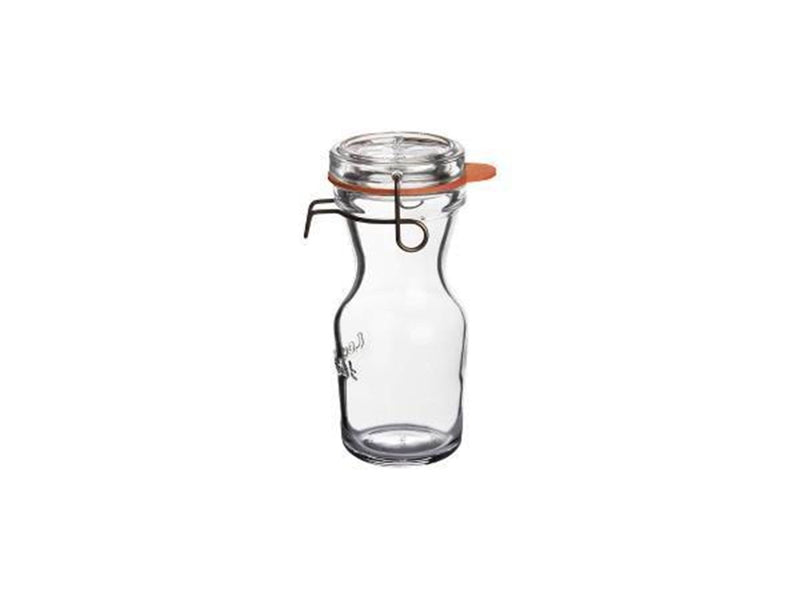 Luigi Bormioli Lock Eat Decanter with patent lid Dia 7 x 16.7 cm 25 cl Clear