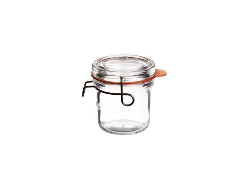 Luigi Bormioli Lock Eat Jar with patent lid Dia 8.4 x 9.7 cm 20 cl Clear