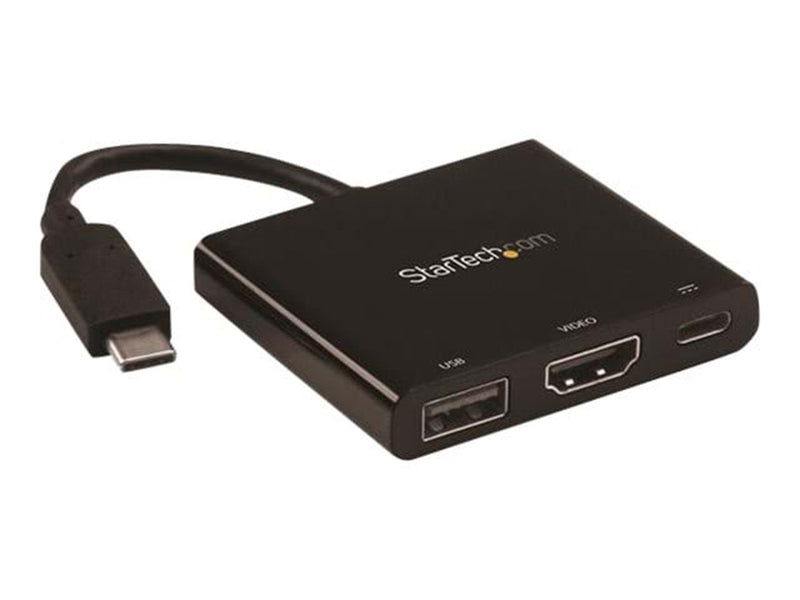 StarTech.com USB-C to 4K HDMI Multifunction Adapter with Power Delivery and USB-A Port