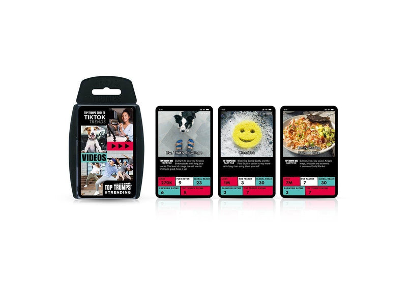 Winning Moves Top Trumps Gen Z - Guide to TikTok Trends Card Game (ENGLISH)