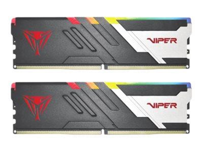 Patriot Viper Venom RGB DDR5 series - DDR5 - kit - 32 GB: 2 x 16 GB - DIMM 288-pin - 6000 MHz / PC5-48000 - unbuffered
