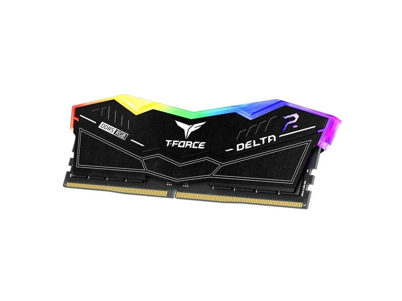 Team Group T-Force Delta RGB DDR5-7200 - 32GB - CL34 - Dual Channel (2 pcs) - Intel XMP - Schwarz mit RGB