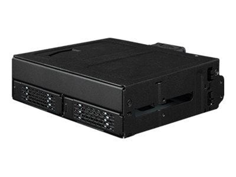 Icy dock ToughArmor MB105VP-B - storage drive cage - rugged - NVMe PCIe - U.2 U.3