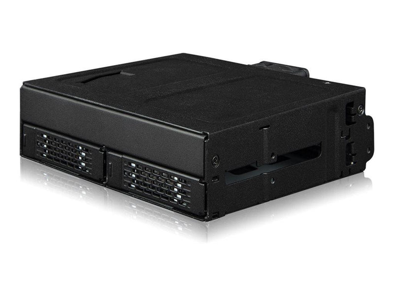 Icy dock ToughArmor MB105VP-B - storage drive cage - rugged - NVMe PCIe - U.2 U.3