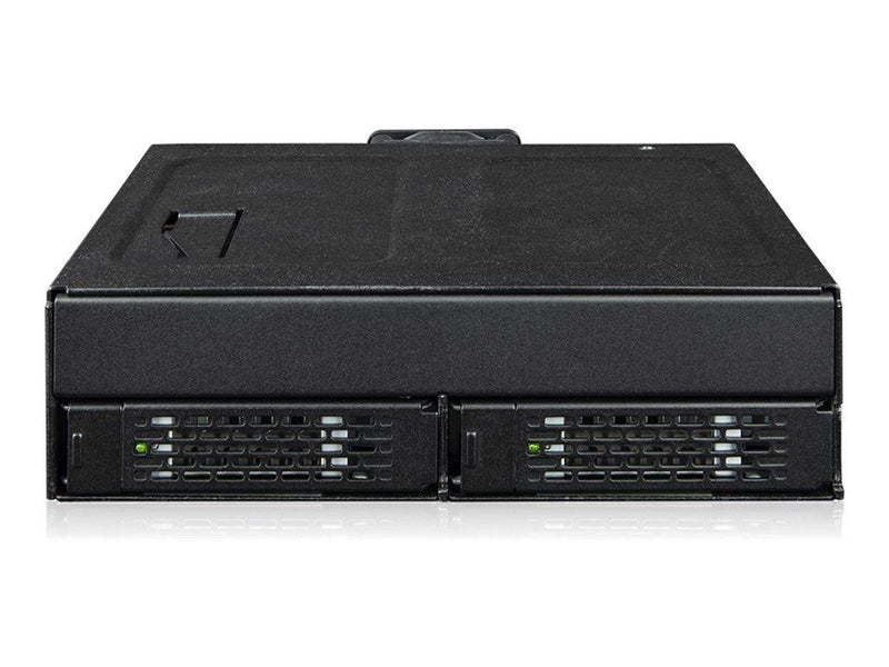 Icy dock ToughArmor MB105VP-B - storage drive cage - rugged - NVMe PCIe - U.2 U.3