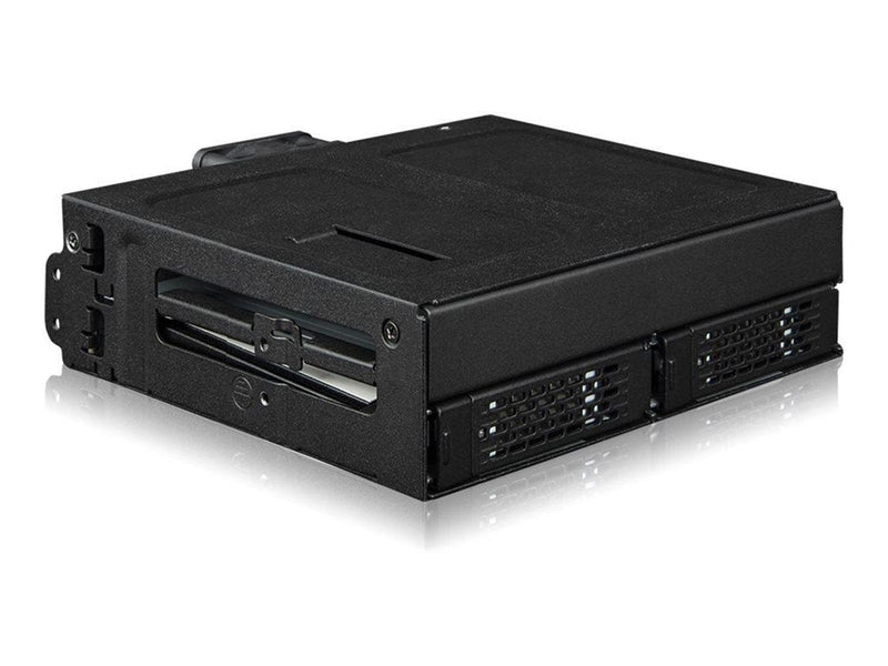 Icy dock ToughArmor MB105VP-B - storage drive cage - rugged - NVMe PCIe - U.2 U.3